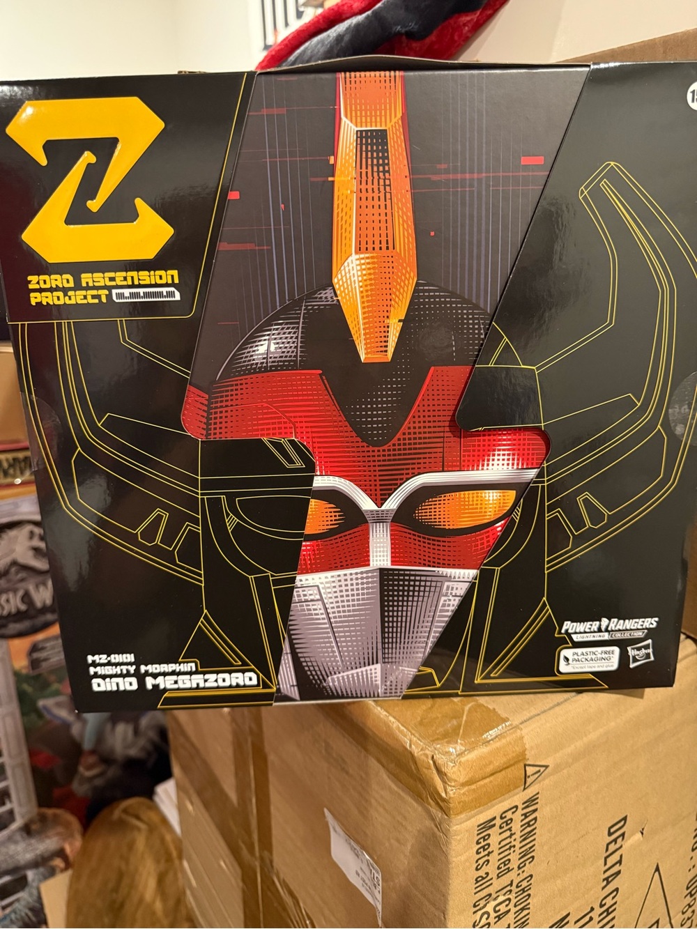 Mighty Morphin Dino Megazord Zord Ascension Project Figure